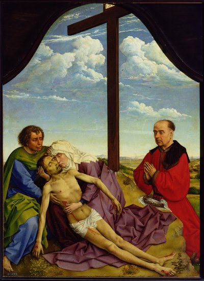 Pieta, 1450 von Rogier van der Weyden
